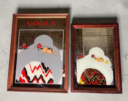 Vogue wall mirror art deco - vogue,