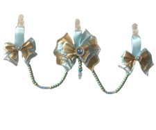 personalised gold and blue