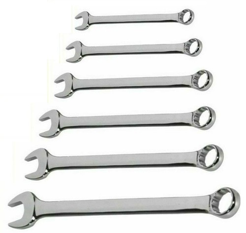 6pc combination spanner wrench - combination,