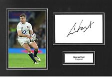 George Ford Signed 12x8 Photo