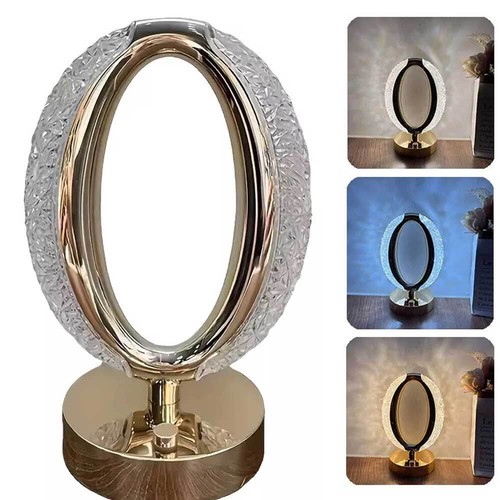 Table lamp crystal - night, light