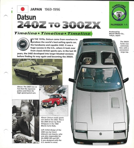 Timeline folder datsun nissan - timeline,