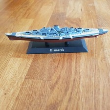 HMS Bismark Collectors Model Battleship by Atlas Special Edition 