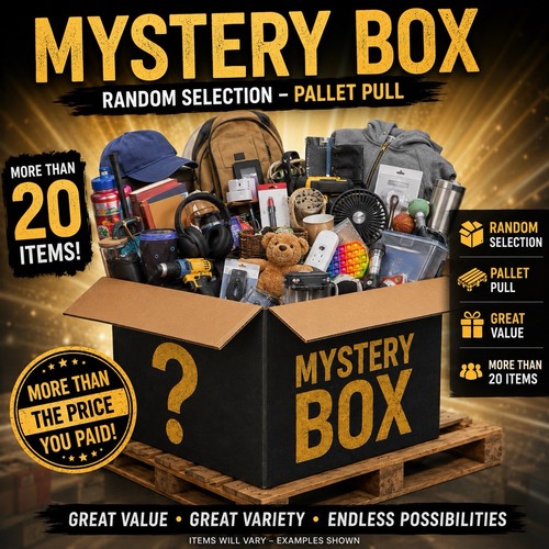 Mystery box pallet - pull, –