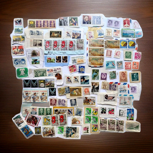 Worldwide vintage stamps lot - vintage,