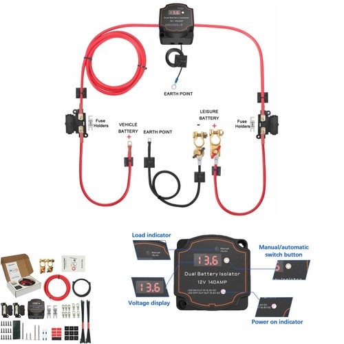 Split type relay kit - split-type, dual