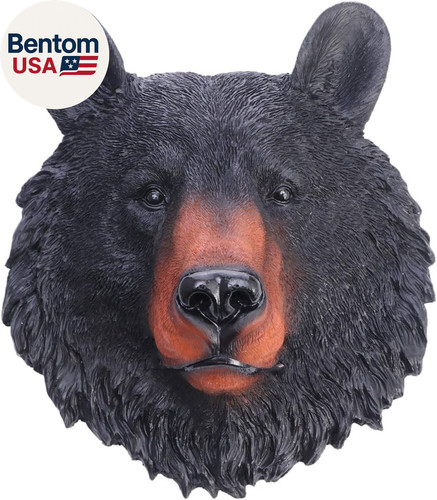 Animal head wall art - animal, resin