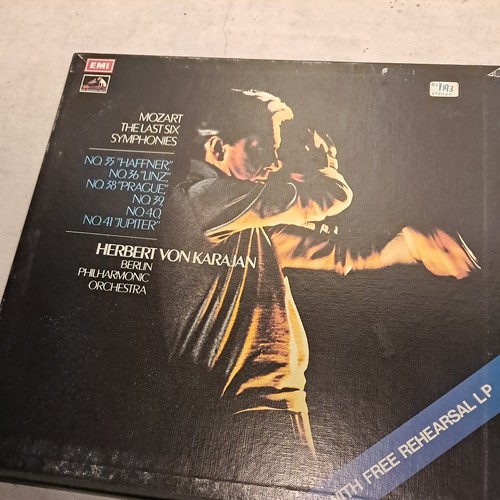 Mozart last six symphonies - six,