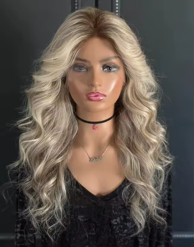 Balayage ash blonde - blonde, platinum