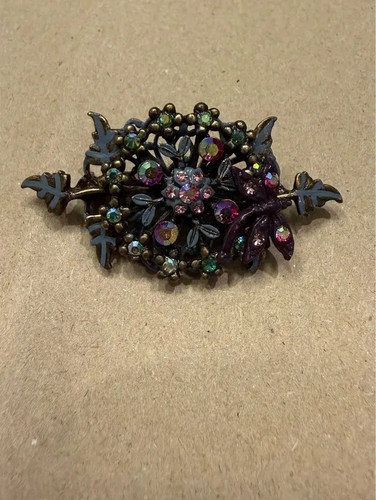 Vintage aurora borealis brooch - vintage,