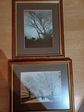 2 Vintage Framed Prints By Frank Meadow Sutcliffe.22 X 18  cms approx.