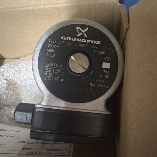 Grundfos ups aokr pump - grundfos, 15-60