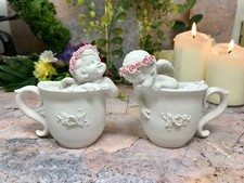 Pair of Adorable Cherub Cup