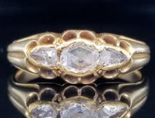 Georgian 16K Gold ROSE CUT