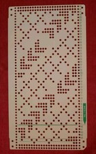 A Punchcard From The Toyota