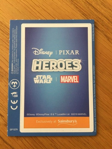 Sainsbury heroes pack 4 - 1,