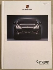 PORSCHE CAYENNE TURBO & S HARDBACK Sales Brochure JUN 2002 #WVK40302003 E/WW