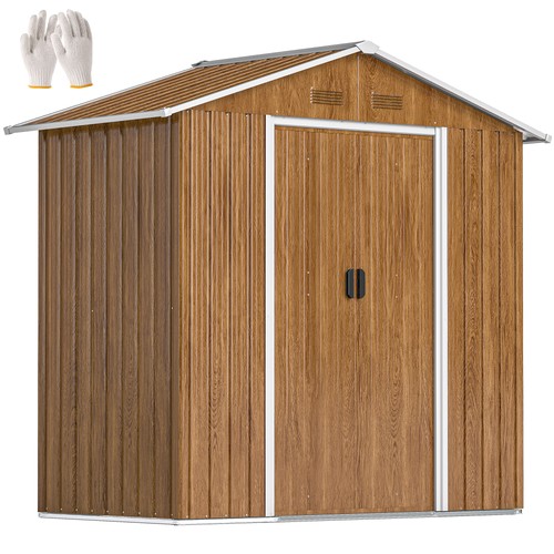 Outsunny 5x3 5ft metal - 6.5x3.5ft,