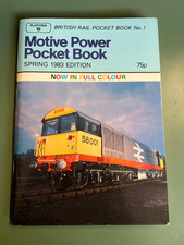 Vintage Platform 5 Motive Power Pocket Book Spring 1983 Edition, Railway Book