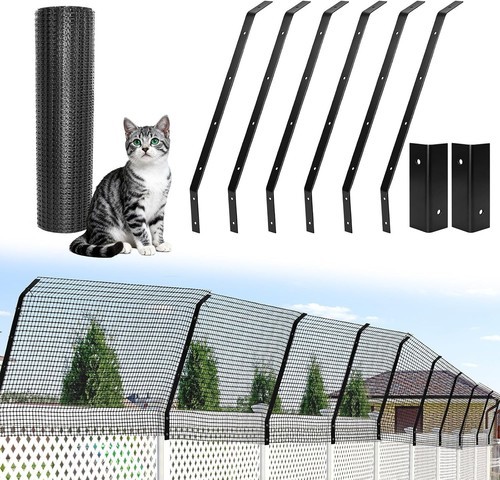 Cat proof fence barrier - cat,