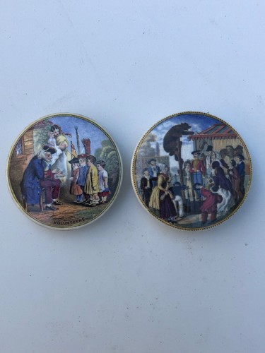 Lot victorian prattware - lot,