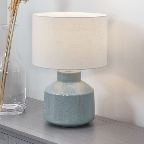 Duck egg blue ceramic table - duck,