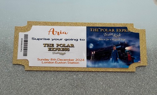 The polar express train ride - the,