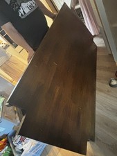 Oak Solid Wooden large Dining Table - seats 8