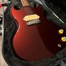 Custom SG Jr Metallic Red