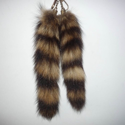Long faux foxes tail furs - faux,