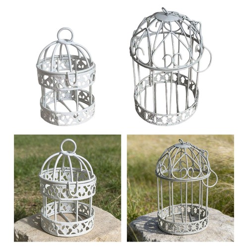 Bird cage hanging planter - bird,