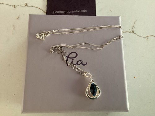 Sterling silver and gemstone