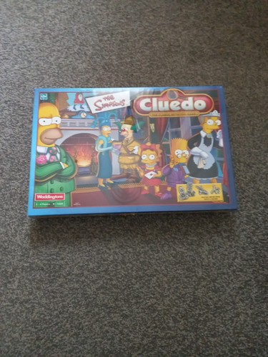 The simpsons cluedo board game - the,