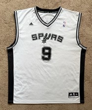 San Antonio Spurs Adidas NBA Parker 9 Basketball Vest Jersey Mens Size 2XL