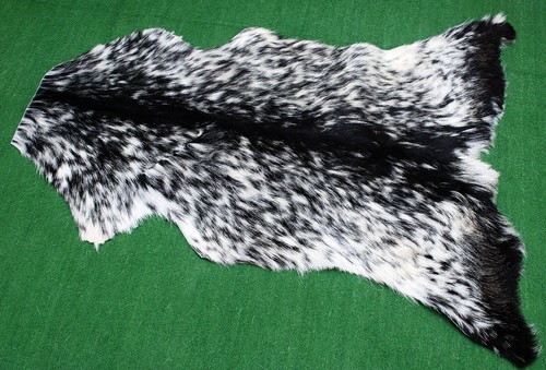 Genuine goat hide hair - hide, on