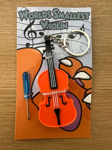 World smallest violin - world's,