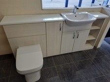 WHITE AVOLA BATHROOM FITTED