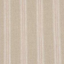 Oslo Stripe Fabric Pink | 100%