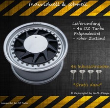 OZ Turbo 4 Wheel Caps Suitable