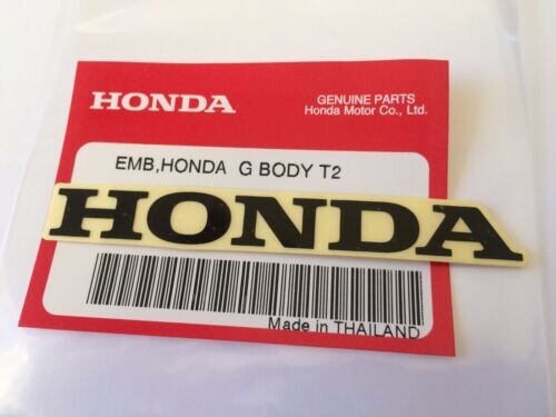 Honda mark 80mm black decal - 80mm,