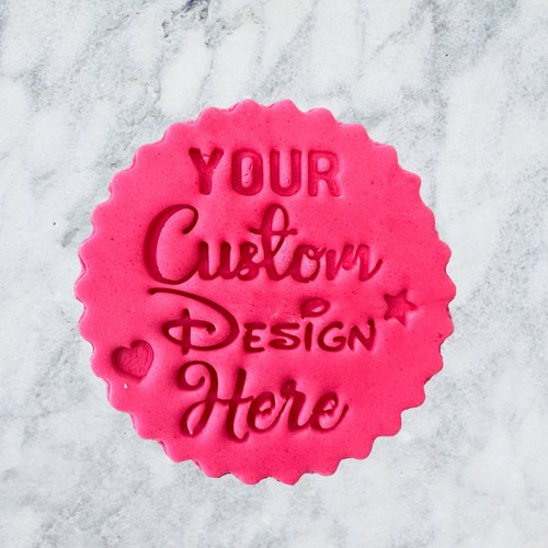 Custom personalised fondant - custom,