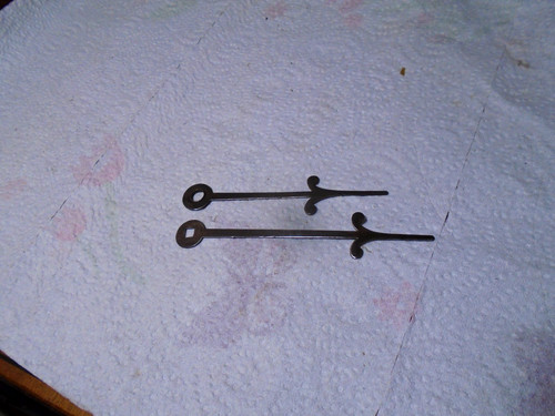 Antique weight banjo clock - antique-weight,