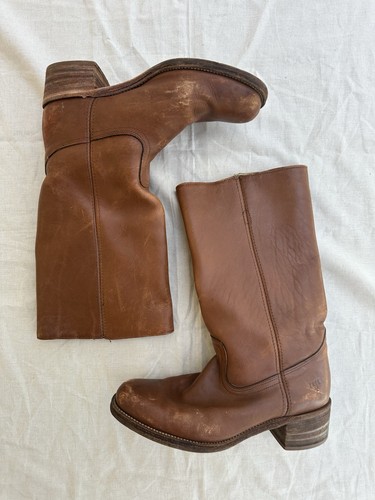 Vintage frye brown campus - vintage,