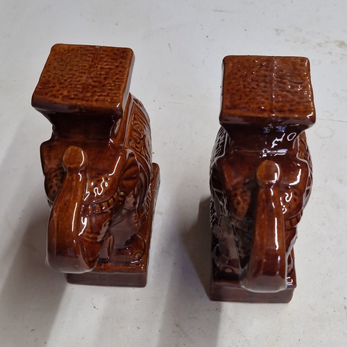 Vintage brown glazed ceramic - vintage,