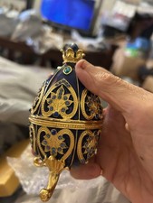 Blue And Gold Egg