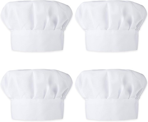 4pcs chef hat kids adjustable - chef, kids,adjustable