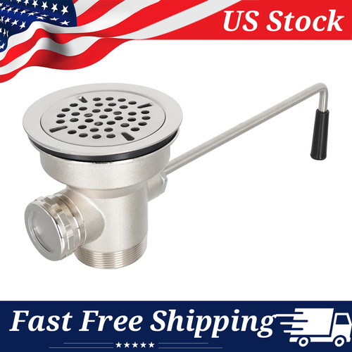 Industrial lever drain - 3.5",