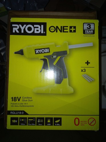 Ryobi one 18v cordless glue - 18v,