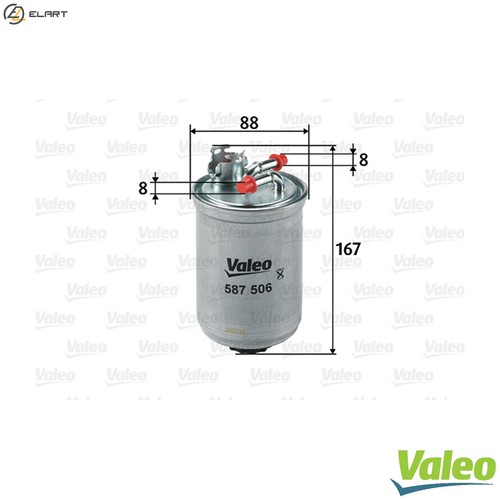 Fuel filter 587506 - 587506, for