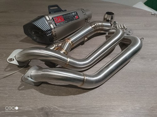 Mt07 full exhaust sytem tracer - full,